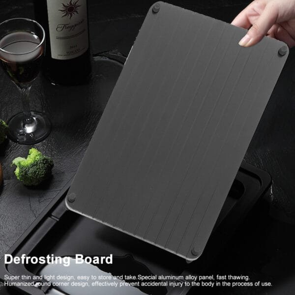Thaw Frozen Food Meat Fruit Quick Defrosting Plate Board Fast Defrosting Tray  Kitchen Gadget Tool - Image 3