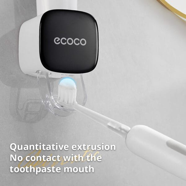 Wall - mounted Automatic Dust - proof Toothpaste Dispenser for Adults and Children - Bathroom Accessories Set - Image 6