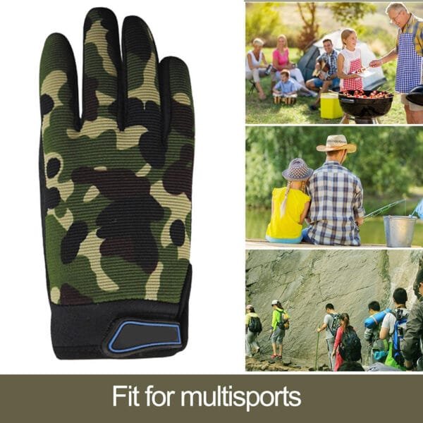 Kids Cycling Gloves No Clip Kids Sport Gloves Breathable Children Bike Riding Gloves for Fishing Cycling Climbing Outdoor Sports - Image 7