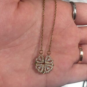 Clover lead pendant