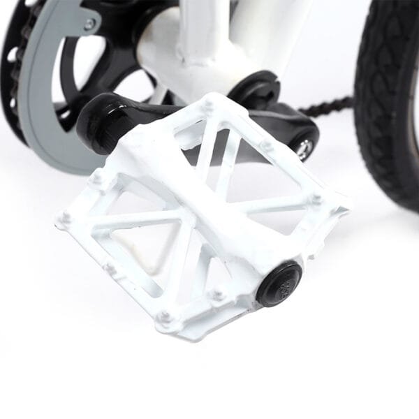 2 x Lightweight Stable Plat Bike Aluminium Road Bike Bearing Pedals(white) - Image 2
