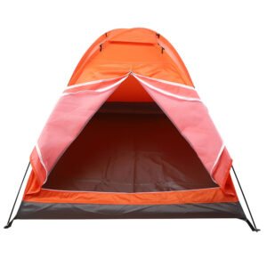 Outdoor Double Person Single Layer Tent for Camping Climbing Fishing Beach