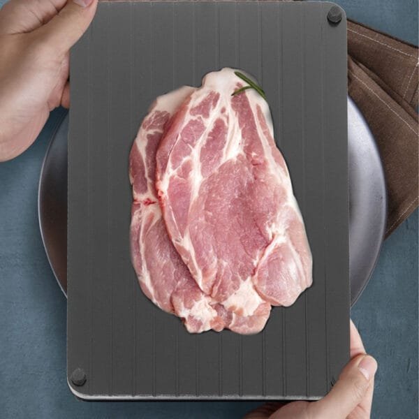 Thaw Frozen Food Meat Fruit Quick Defrosting Plate Board Fast Defrosting Tray  Kitchen Gadget Tool - Image 9