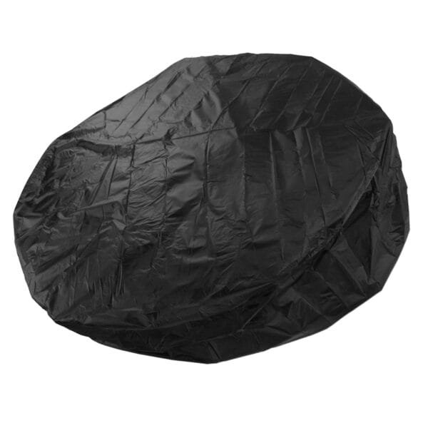 Outdoor Furniture Dust Covers Round Bathtub Cover 190 Silver Polyester Taffeta Hot Tub Waterproof Cover 210x30cm Black - Image 3