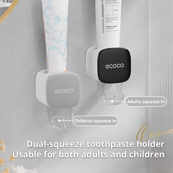 Wall - mounted Automatic Dust - proof Toothpaste Dispenser for Adults and Children - Bathroom Accessories Set - Image 8