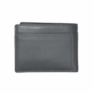 Men's Wallet with Zippered Pocket