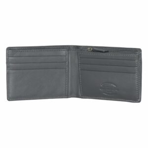 Men's Wallet with Zippered Pocket