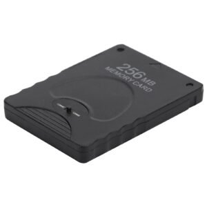 Portable Game Memory Card 256MB Accessory for PS2 PlayStation 2 Game Data Consoleblack