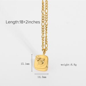 Canadian Designer Abstract Body Face Pendant Necklace Ladies