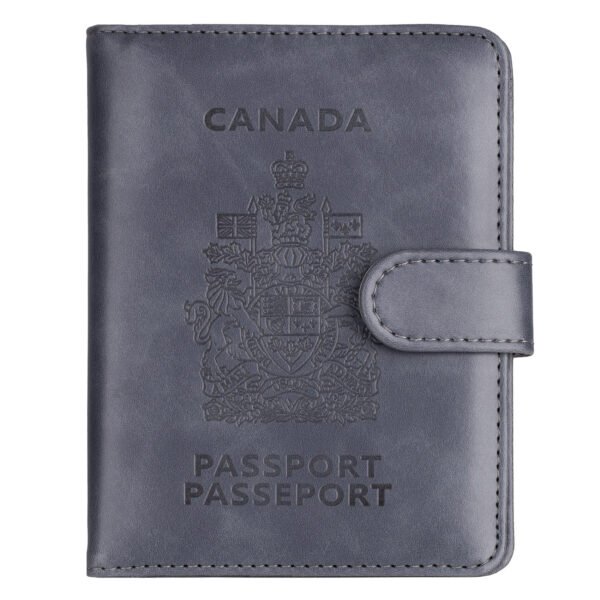 Buckle Canadian Anti-magnetic Passport Cover - Image 4