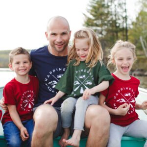 Youth Crest T-Shirt, Canada Red