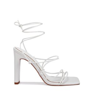 Eden Lace Up High Heel