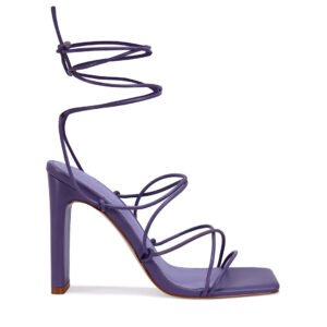 Eden Lace Up High Heel