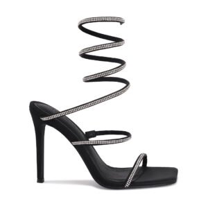 Juliet Lace Up High Heel