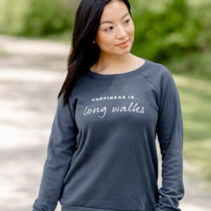 Women's Long Walks Crew Sweatshirt, True Navy