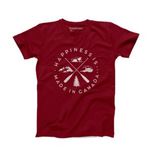 Men's Crest, T-shirt, Canada Red