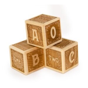 Classic Wooden Alphabet Block