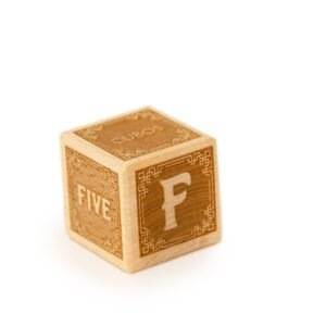 Classic Wooden Alphabet Block