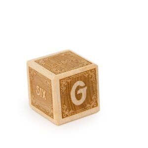 Classic Wooden Alphabet Block