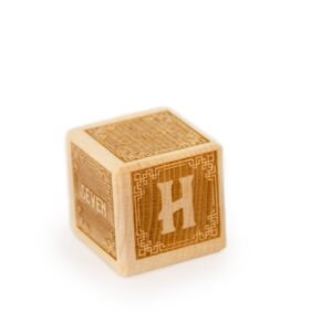 Classic Wooden Alphabet Block