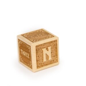 Classic Wooden Alphabet Block