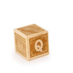 Classic Wooden Alphabet Block