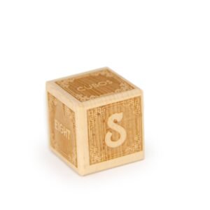 Classic Wooden Alphabet Block