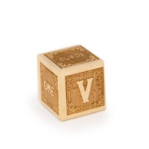 Classic Wooden Alphabet Block