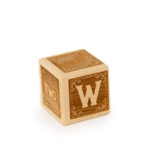 Classic Wooden Alphabet Block