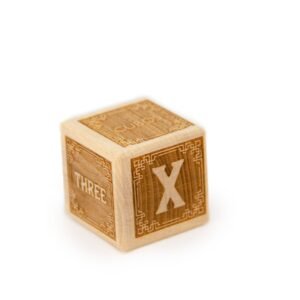 Classic Wooden Alphabet Block