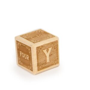 Classic Wooden Alphabet Block