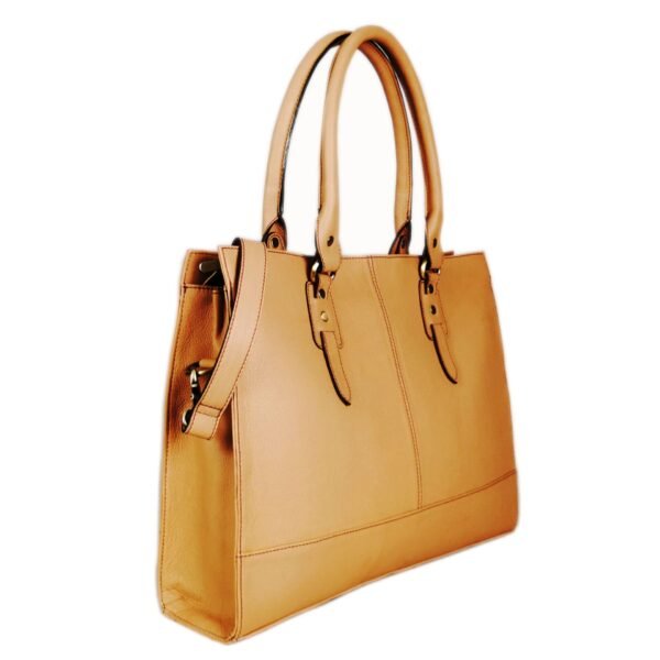 The Signature 17" Bag, Beige