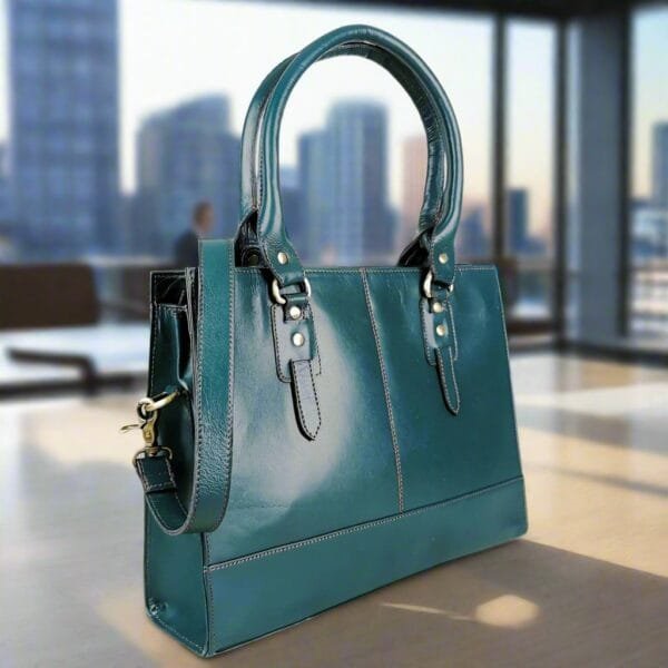 The Signature 15" Bag, Bottle Green - Image 6