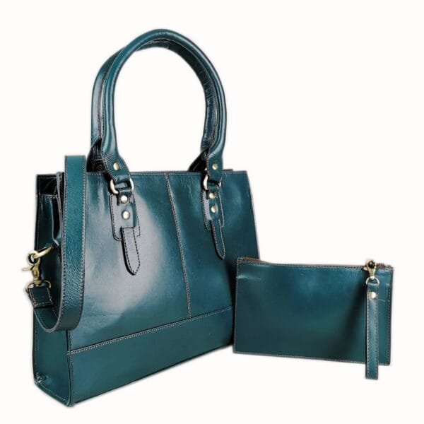 The Signature 15" Bag, Bottle Green - Image 7