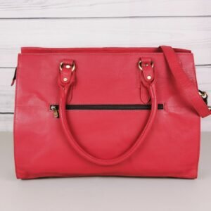 The Signature 17" Bag, Ruby