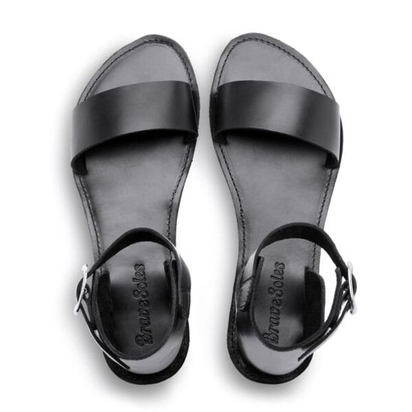 The Camila Leather Flatform Sandal - Image 5