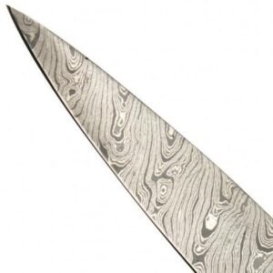 Damascus Marble Sand Stone Fire Forged Hunting Knife