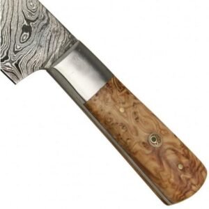 Damascus Marble Sand Stone Fire Forged Hunting Knife