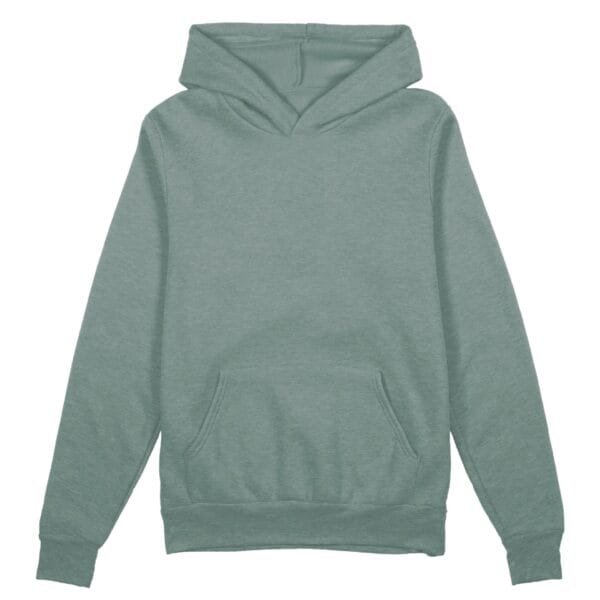 Unisex Plain Hoodie, Sage - Image 3