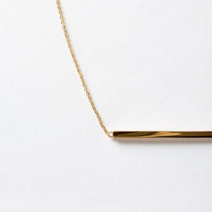 Gold Bar Necklace