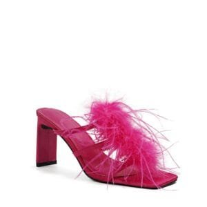 Layla Feather Sandals
