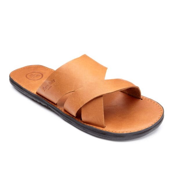 The Mateo Men's Leather Slide Sandal - Image 4