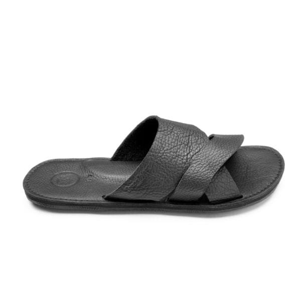 The Mateo Men's Leather Slide Sandal - Image 2