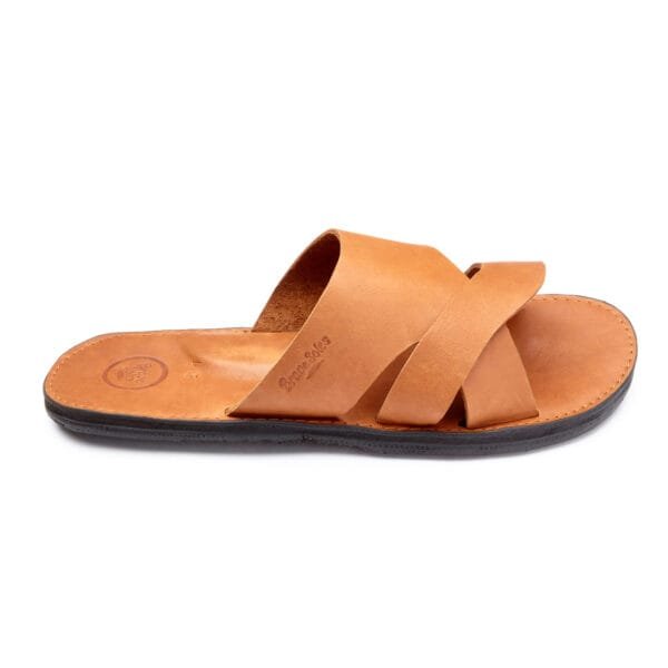 The Mateo Men's Leather Slide Sandal - Image 5