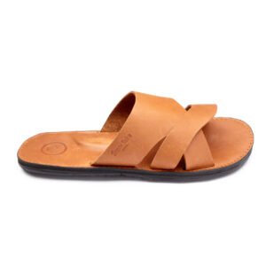 The Mateo Men's Leather Slide Sandal