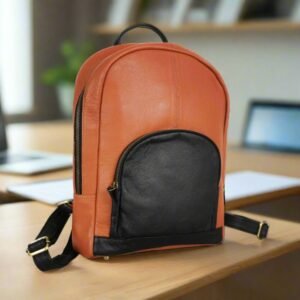 The Signature Leather Backpack