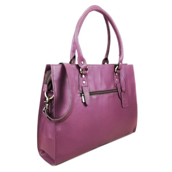 The Signature 17" Bag, Purple - Image 5