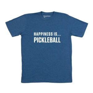 Men's Pickleball T-Shirt, Heather Royal