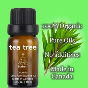 Kuhvai Organic Tea Tree Essential oil - Made in Canada