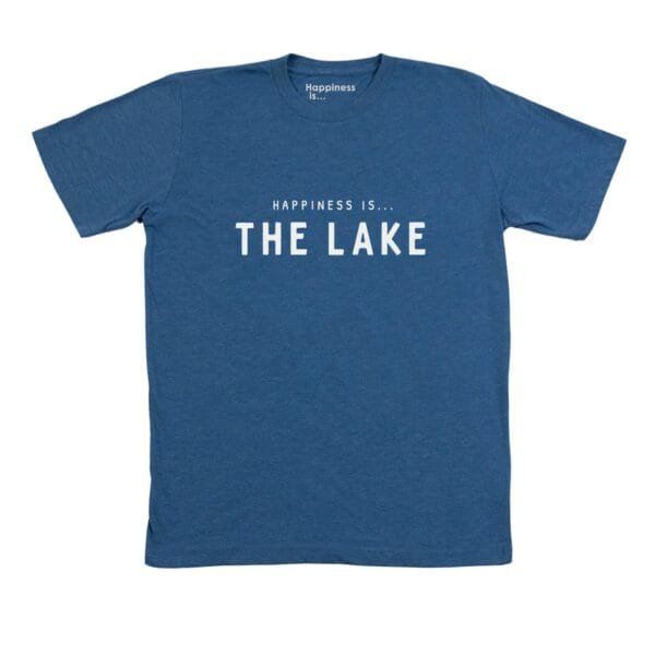 Men's Lake T-Shirt, Heather Royal - Image 6